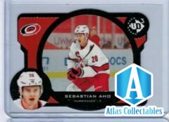2020-21 Upper Deck Extended Sebastian Aho UD3 #'ed /1000